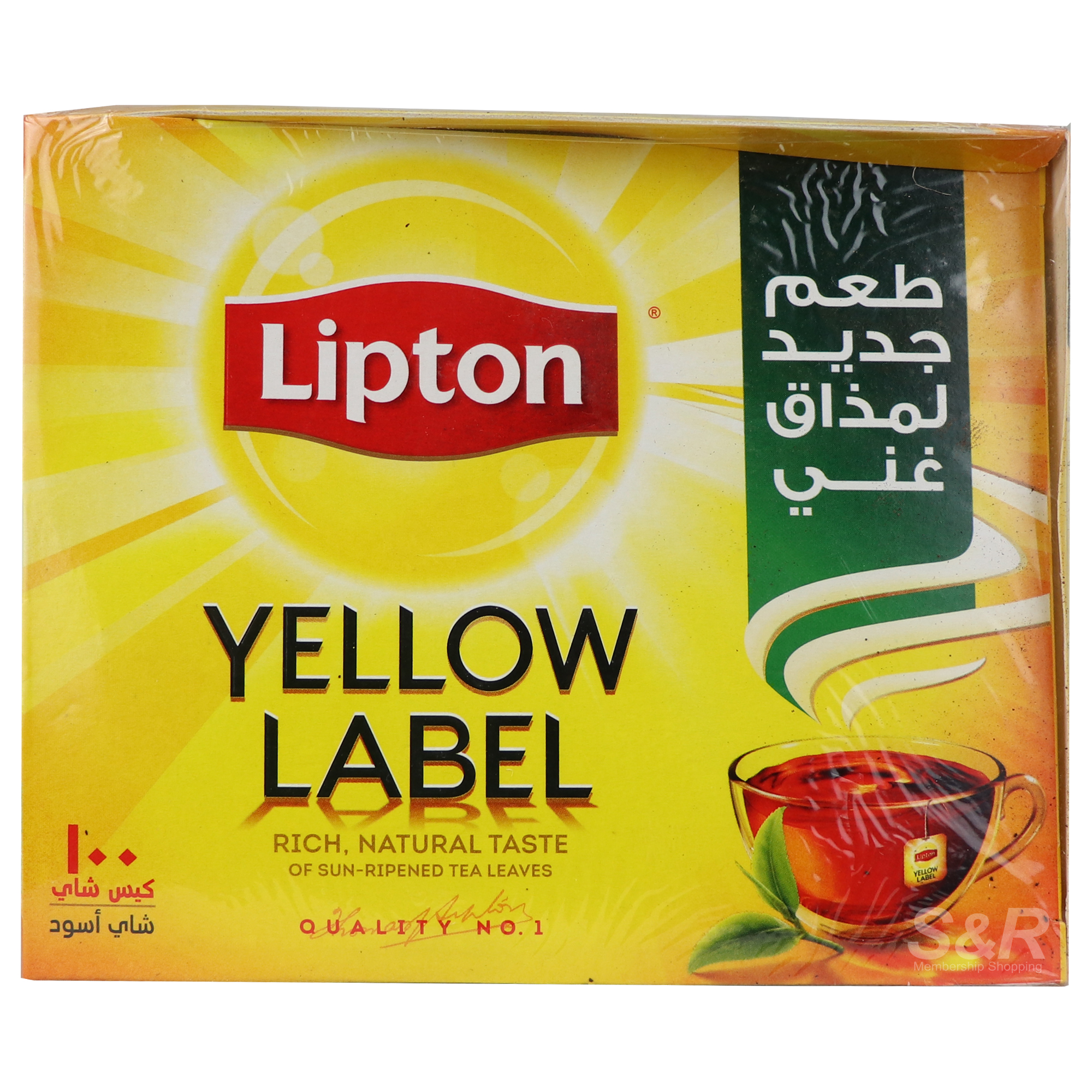 Lipton Yellow Label 100 Tea Bags